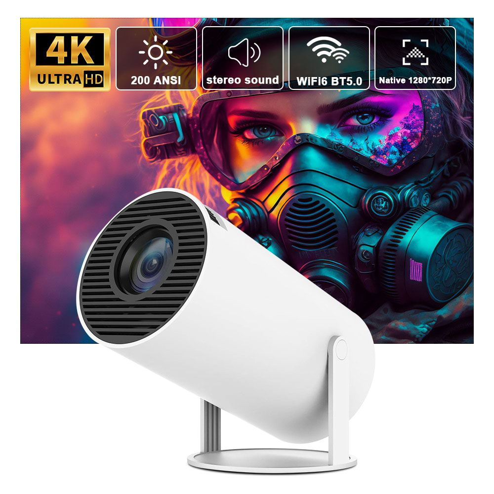 Haoyu HY300 4K Android Smart Projector