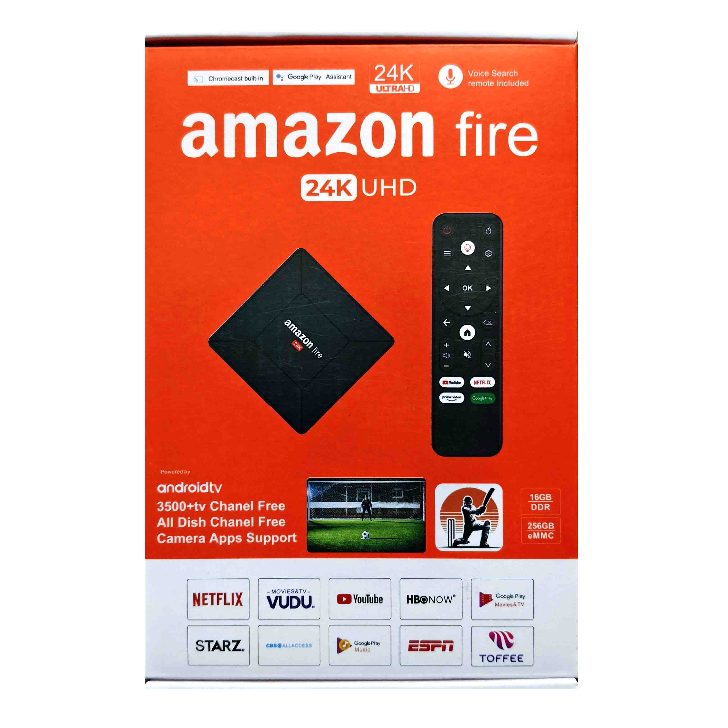 Amazon Fire 24K UHD Android TV Box