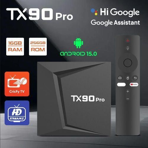 TX90 Pro Android TV Box 16GB RAM 256GB ROM  4K Smart TV Box With Google Assistant (6)