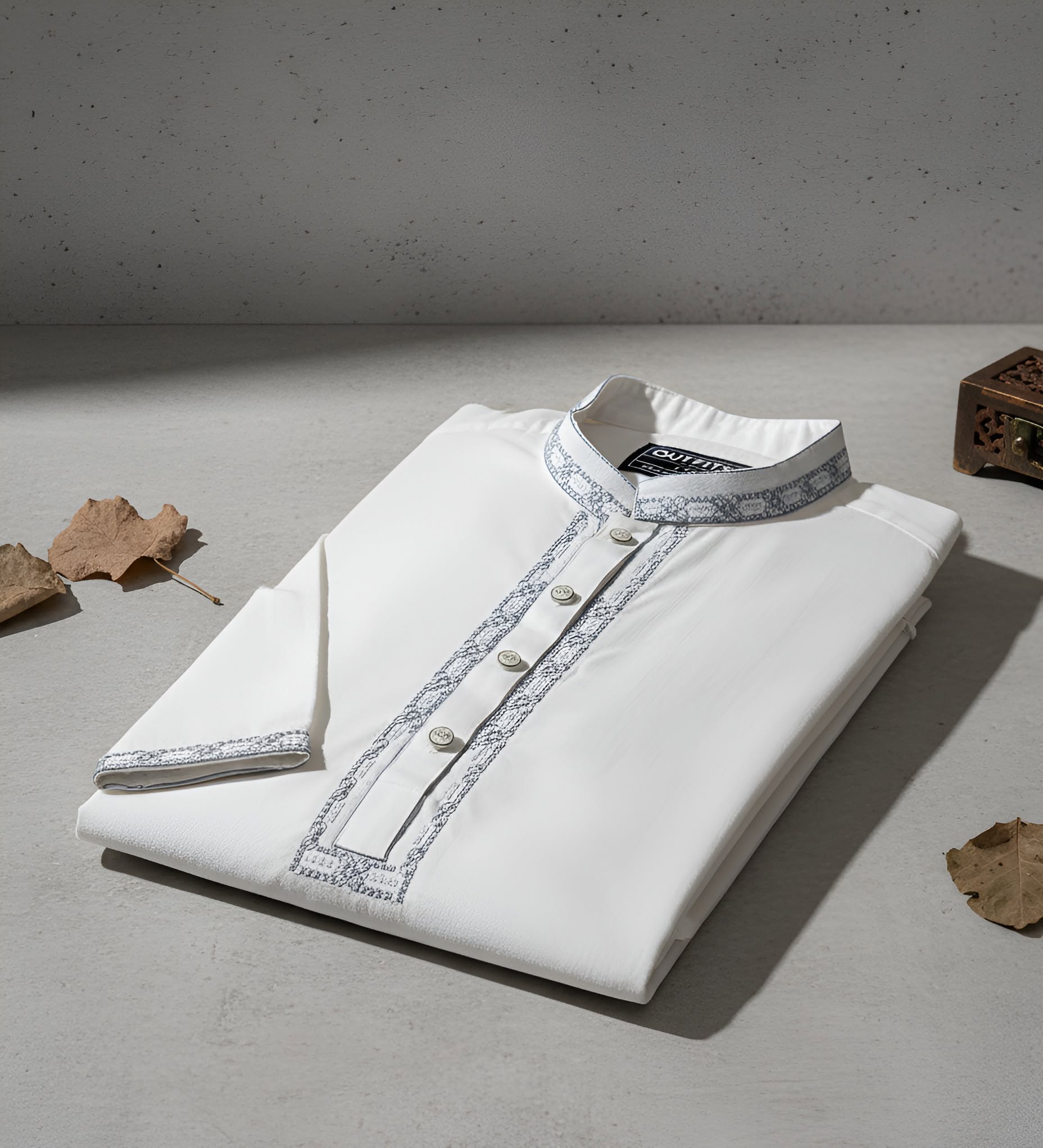 White Colour Panjabi