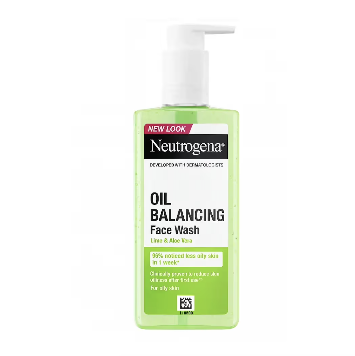 Neutrogena Oil Balancing Facial Wash With Lime & Aloe Vera 200ml